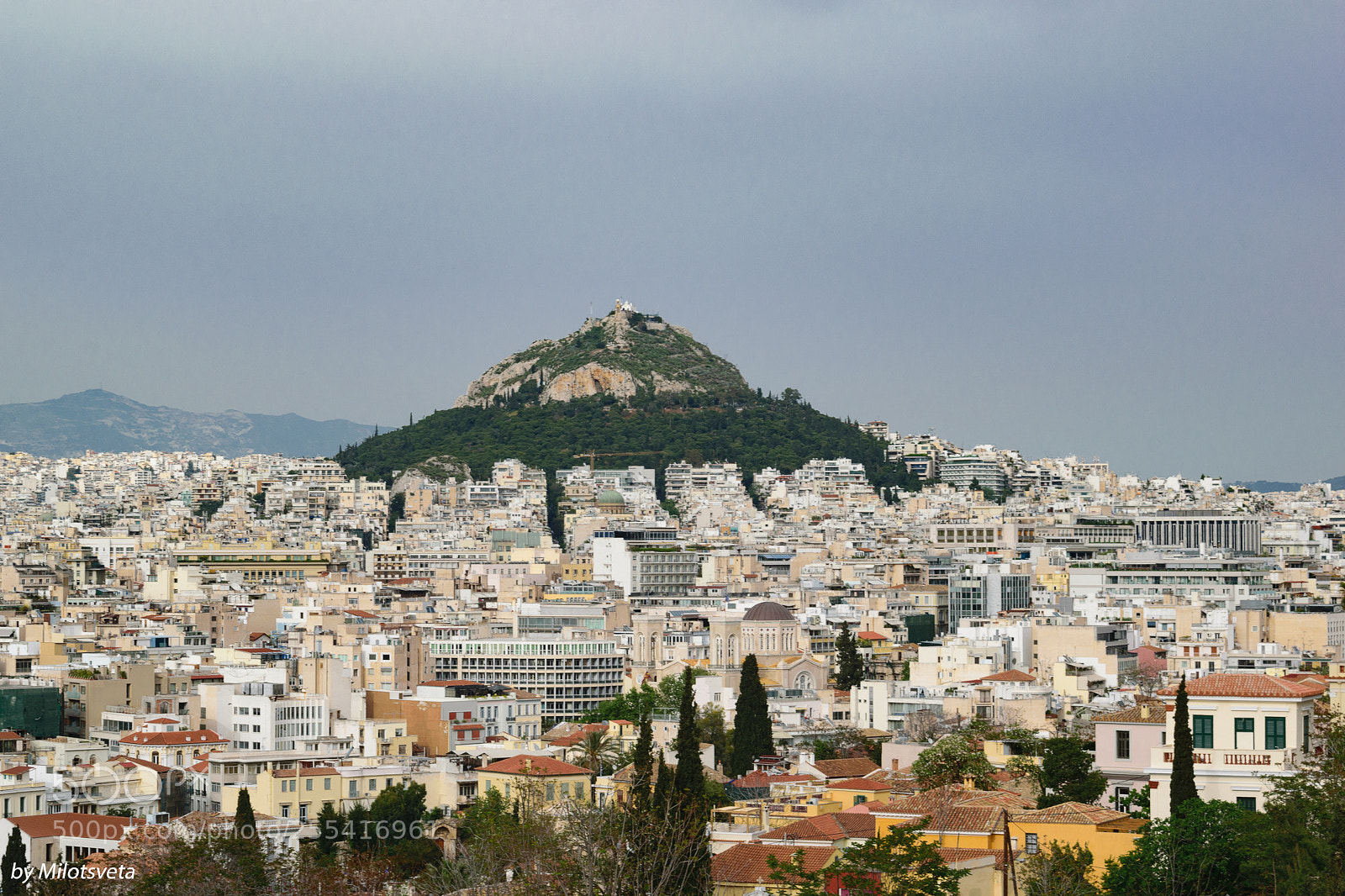 Nikon D3300 sample photo. Athens, lycabettus hill photography