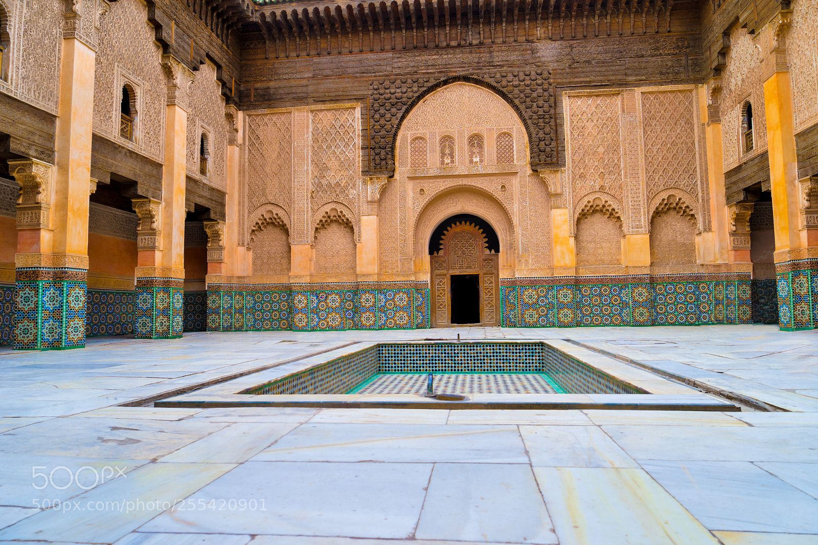 Sony a7 sample photo. Medersa ben youssef in photography