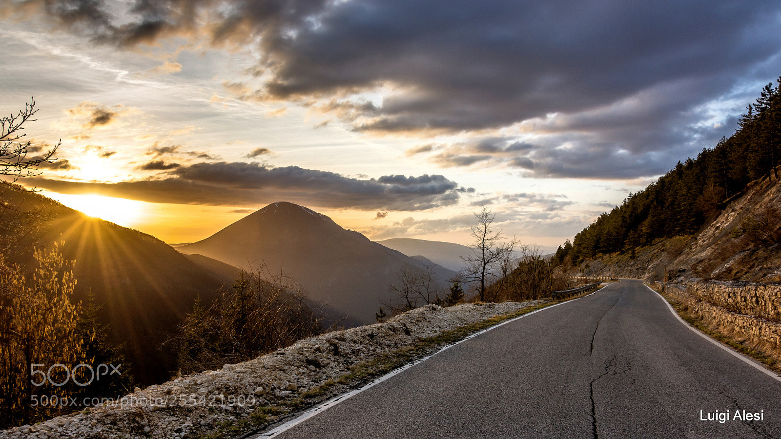 Nikon D7100 sample photo. Sibillini sunset photography