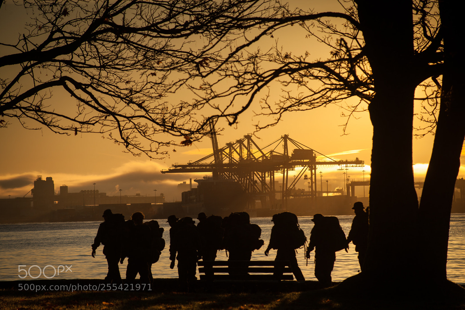 Canon EOS 5D Mark II sample photo. Sunrise on the seawall photography