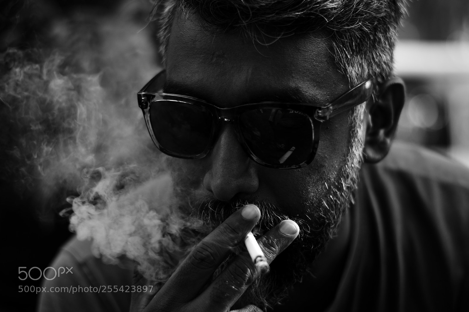 Nikon D5500 sample photo. Smoke photography
