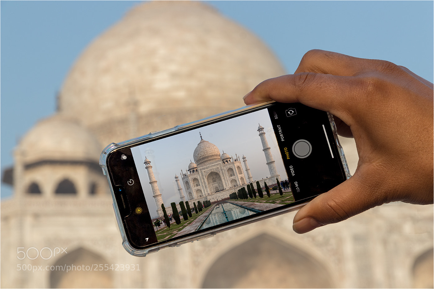 Canon EOS 80D sample photo. Hand held taj mahal photography