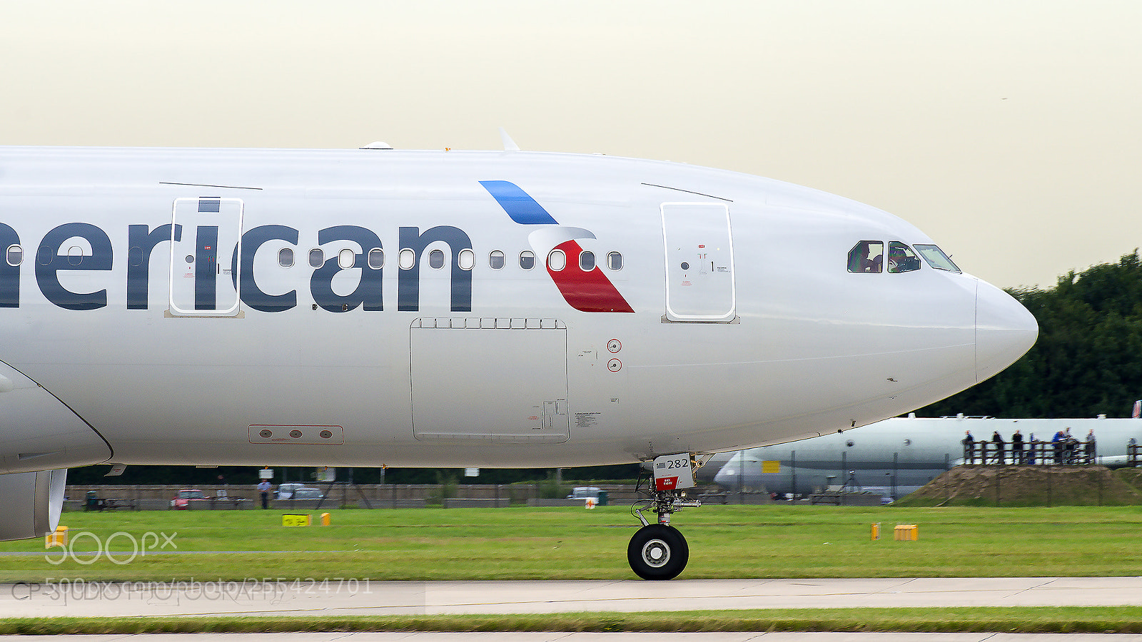 Nikon D7000 sample photo. Airbus 330 american airlines photography