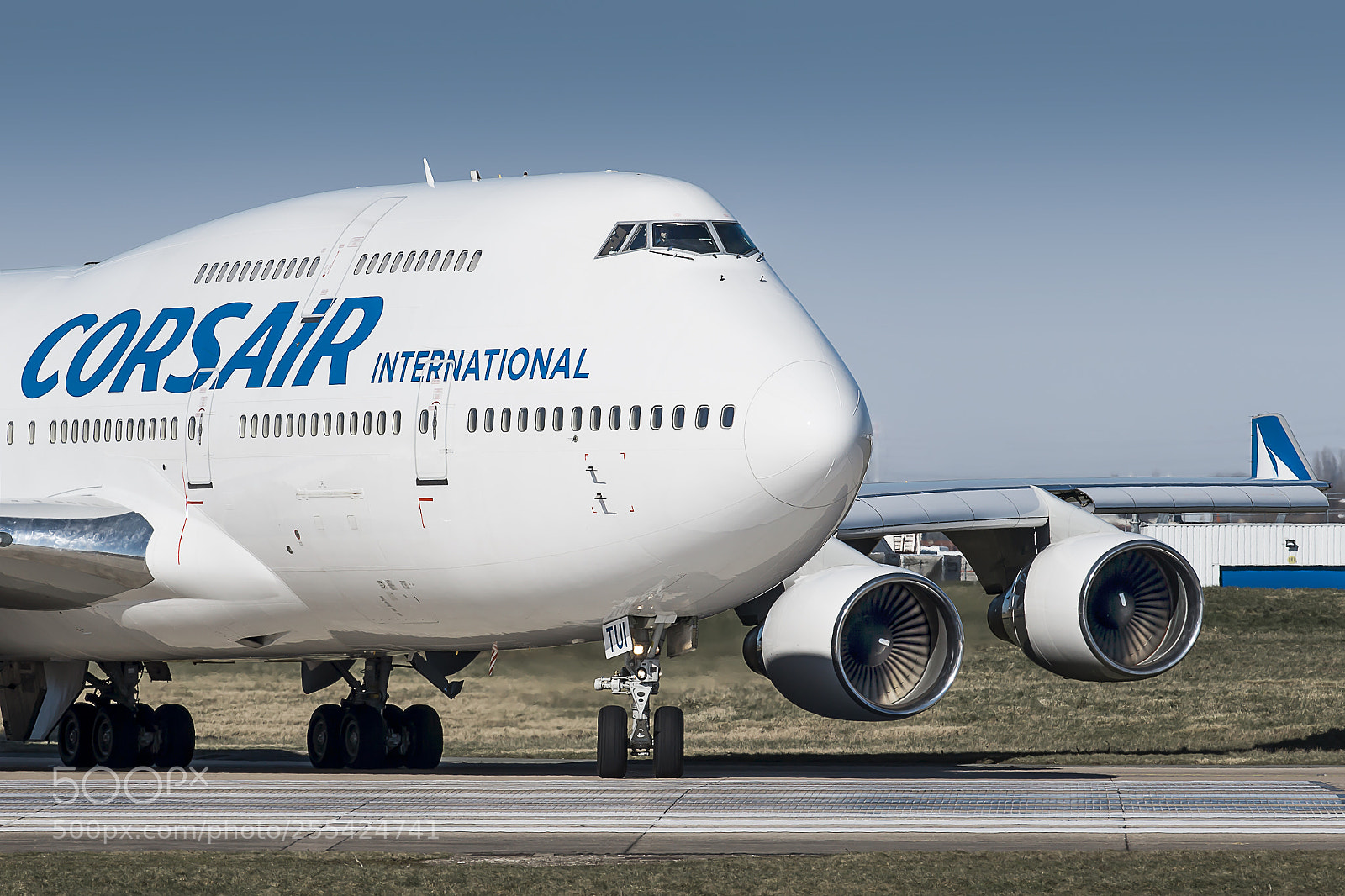 Canon EOS-1D X sample photo. Boeing 747-400 corsair ready photography