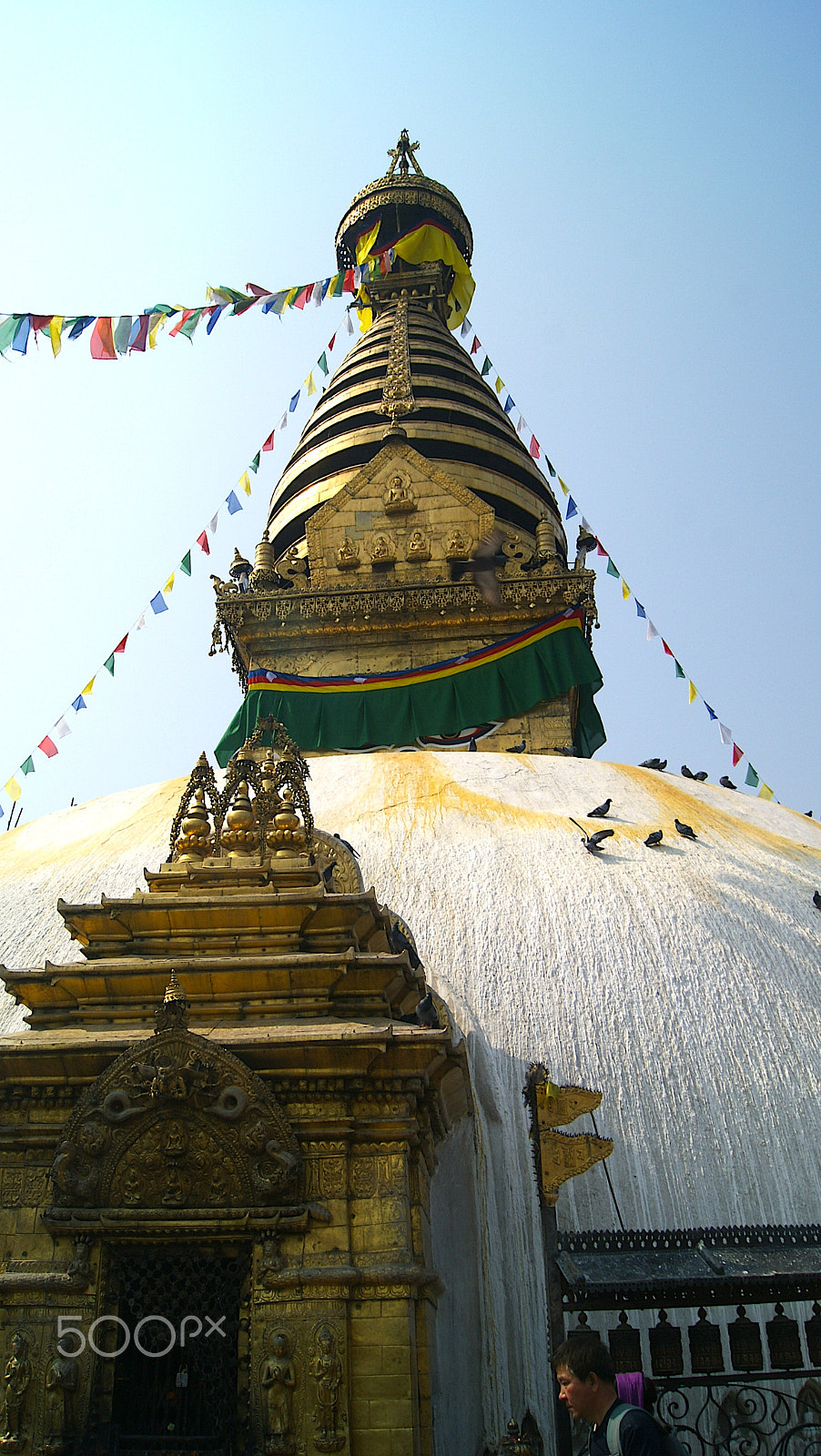 Sony Alpha DSLR-A330 sample photo. Swayambhunath photography