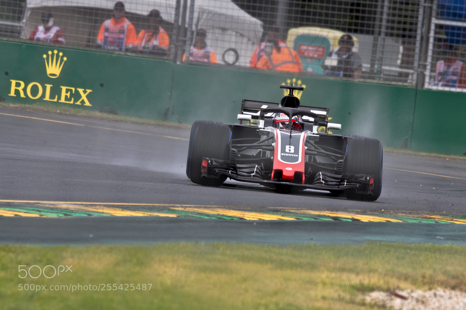 Canon EOS 50D sample photo. Haas f1 : romain grosjean photography