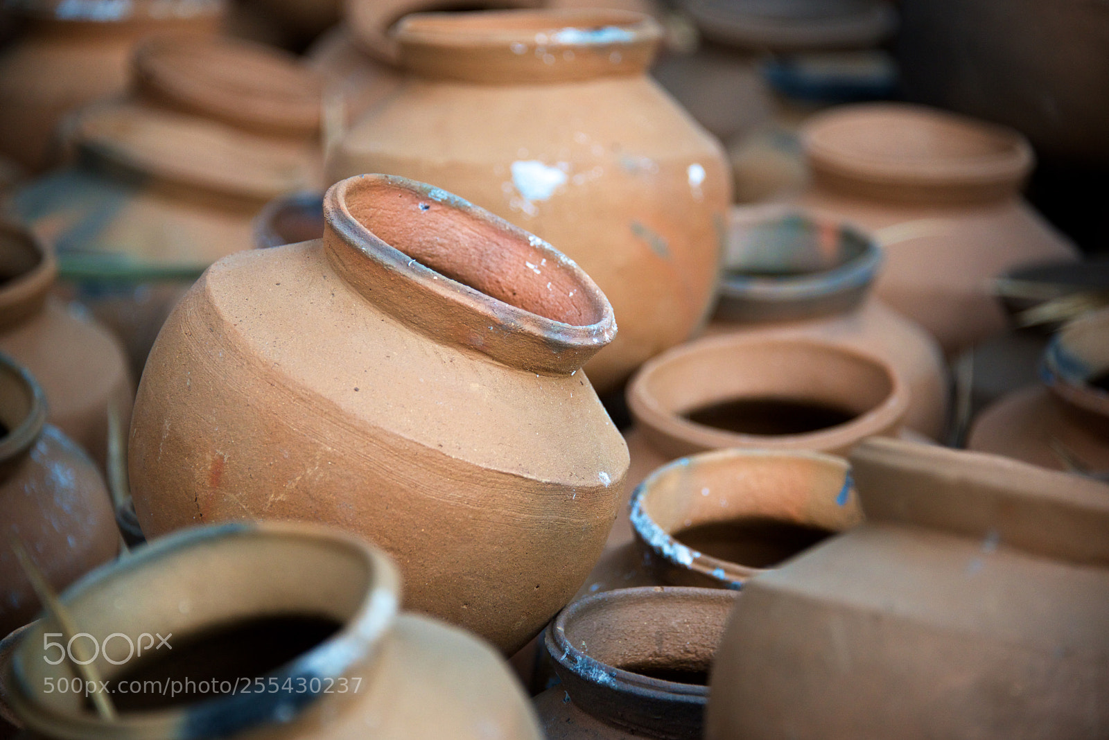 Nikon D600 sample photo. Fired pottery photography