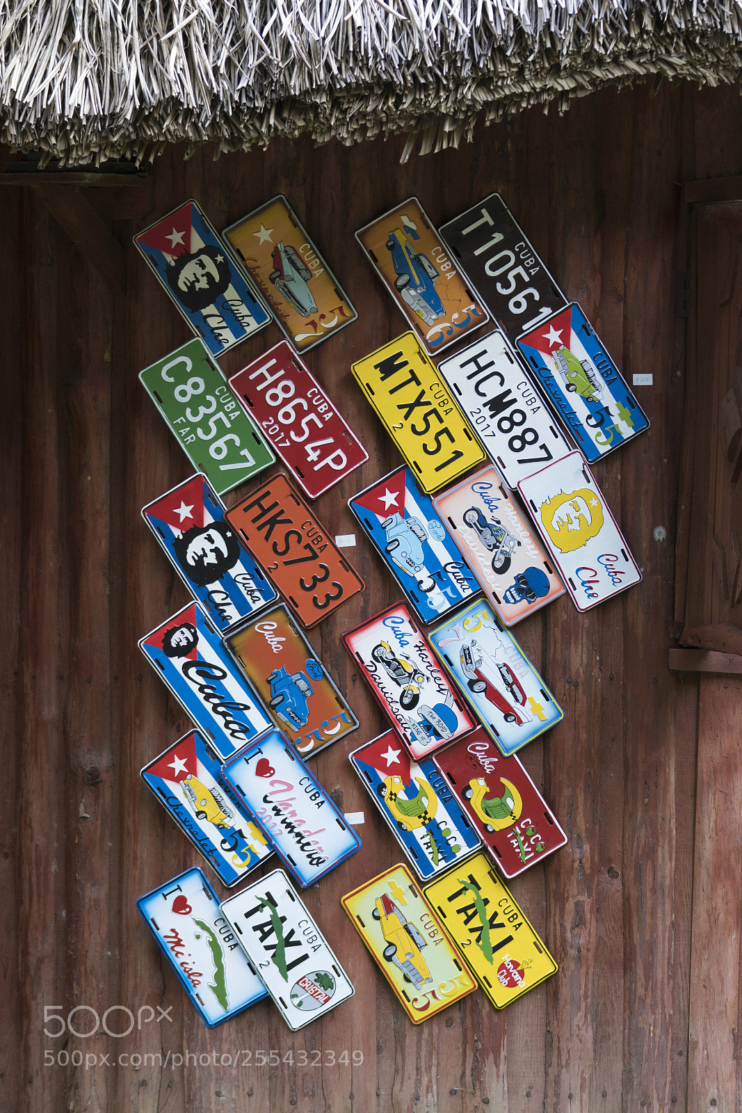 Sony a6500 sample photo. Cuban licence plates photography