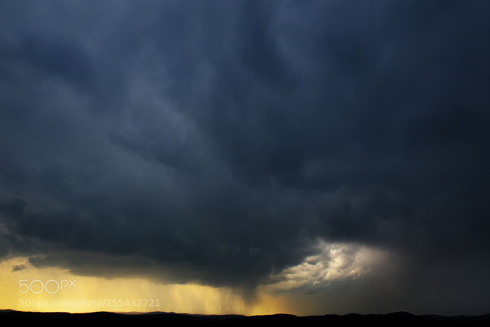Nikon D7200 sample photo. Thunderstorm in the west photography