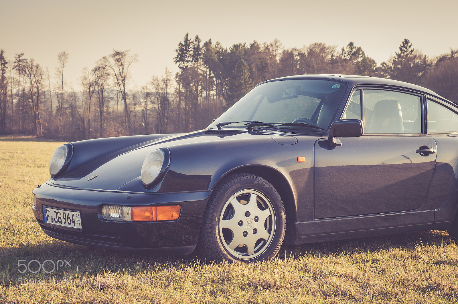 Nikon D90 sample photo. Porsche carrera 4 on photography