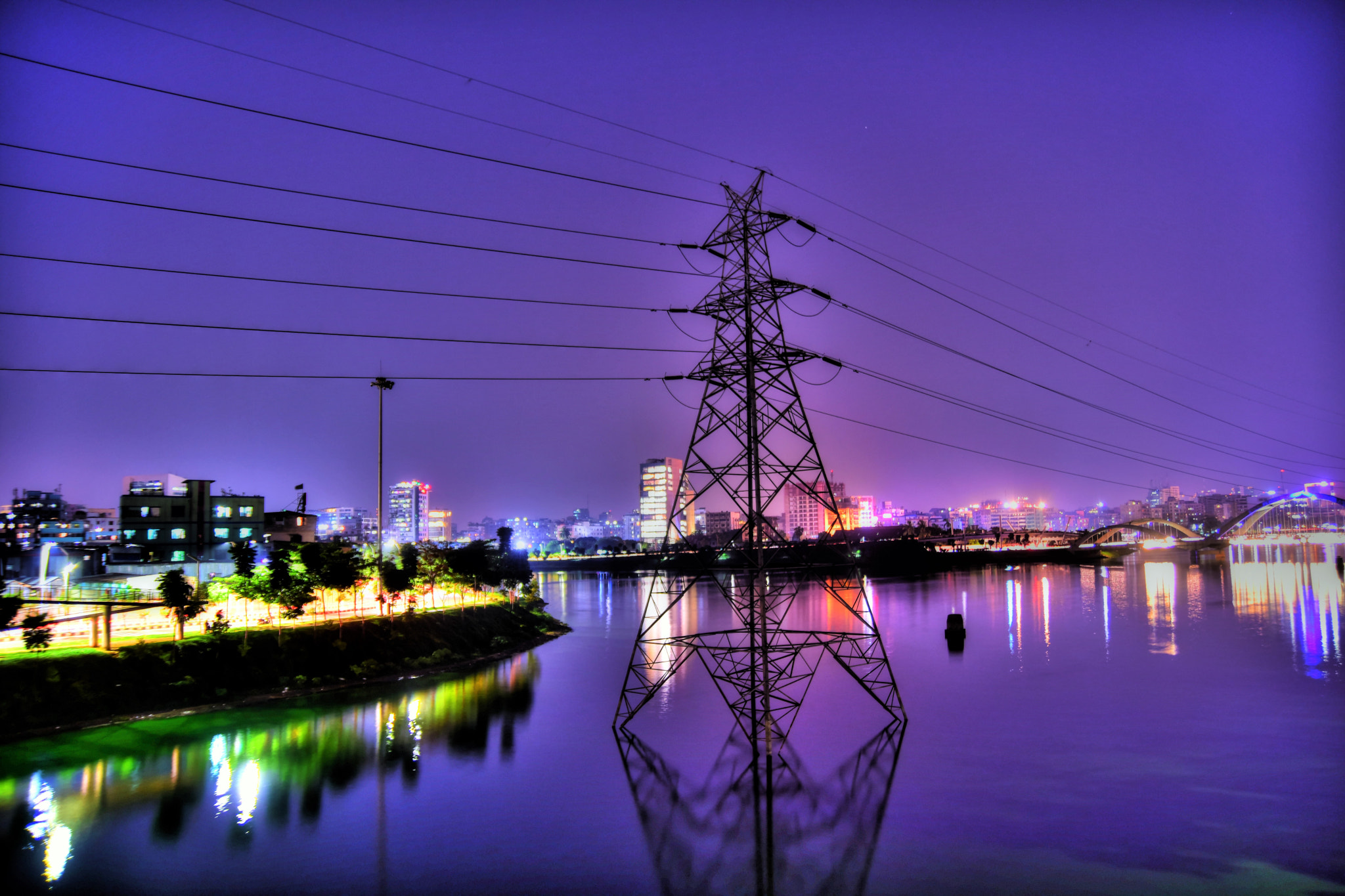 Nikon D7200 sample photo. Fire electricity water photography