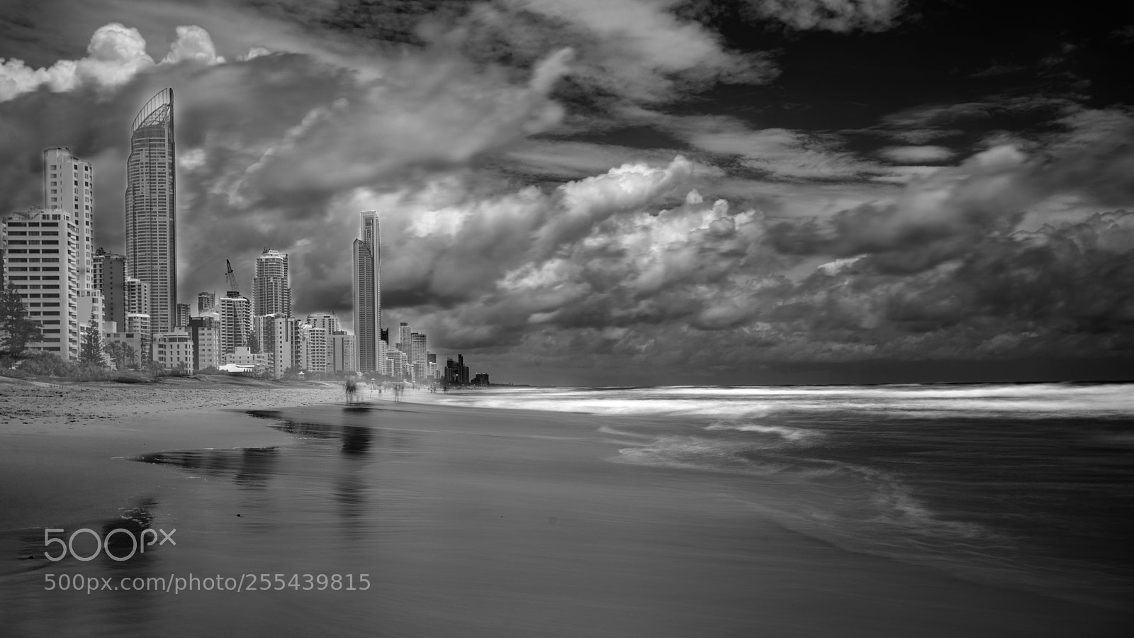 Sony a7R II sample photo. Monochrome golden coast photography