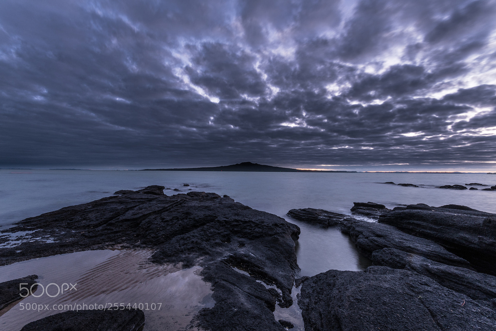 Nikon D7500 sample photo. Predawn rangitoto photography