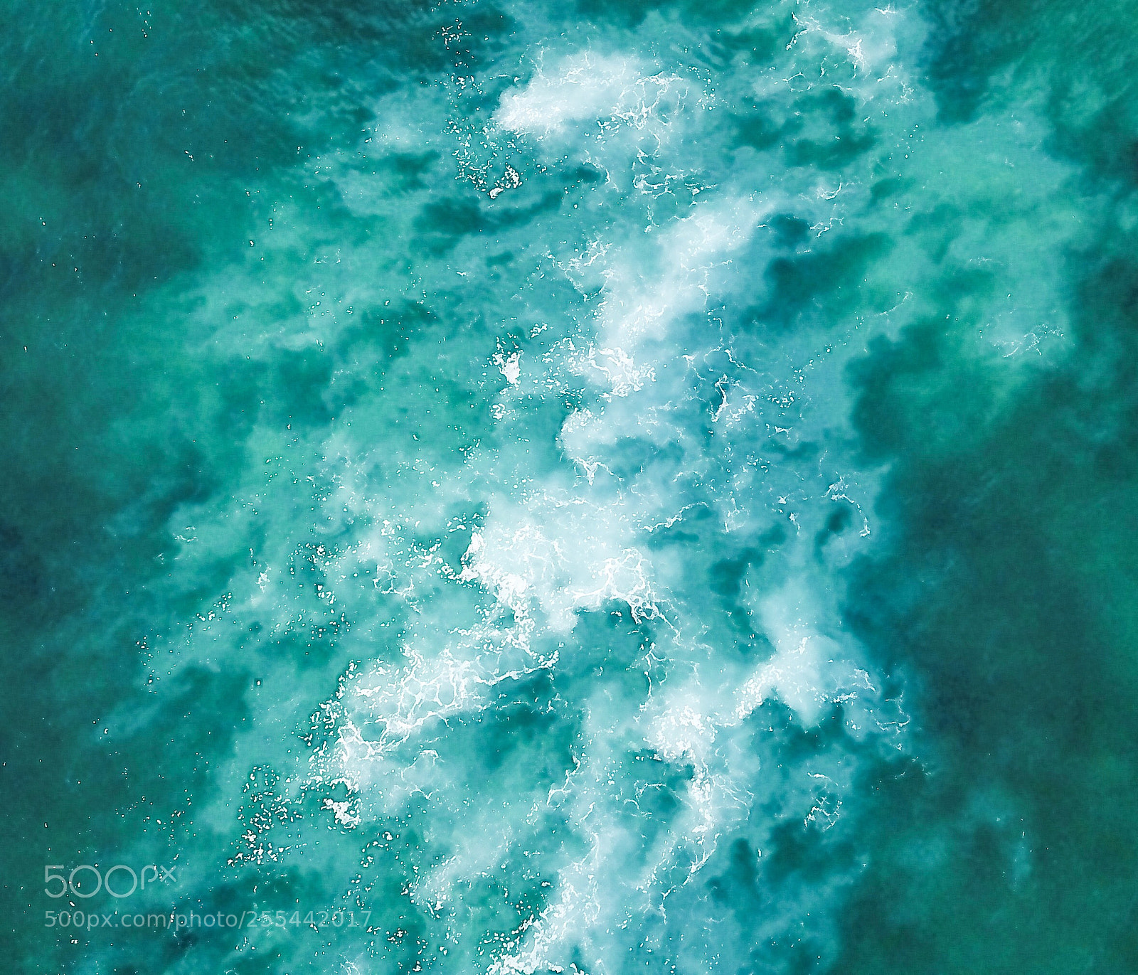 DJI FC220 sample photo. Abstract ocean photography