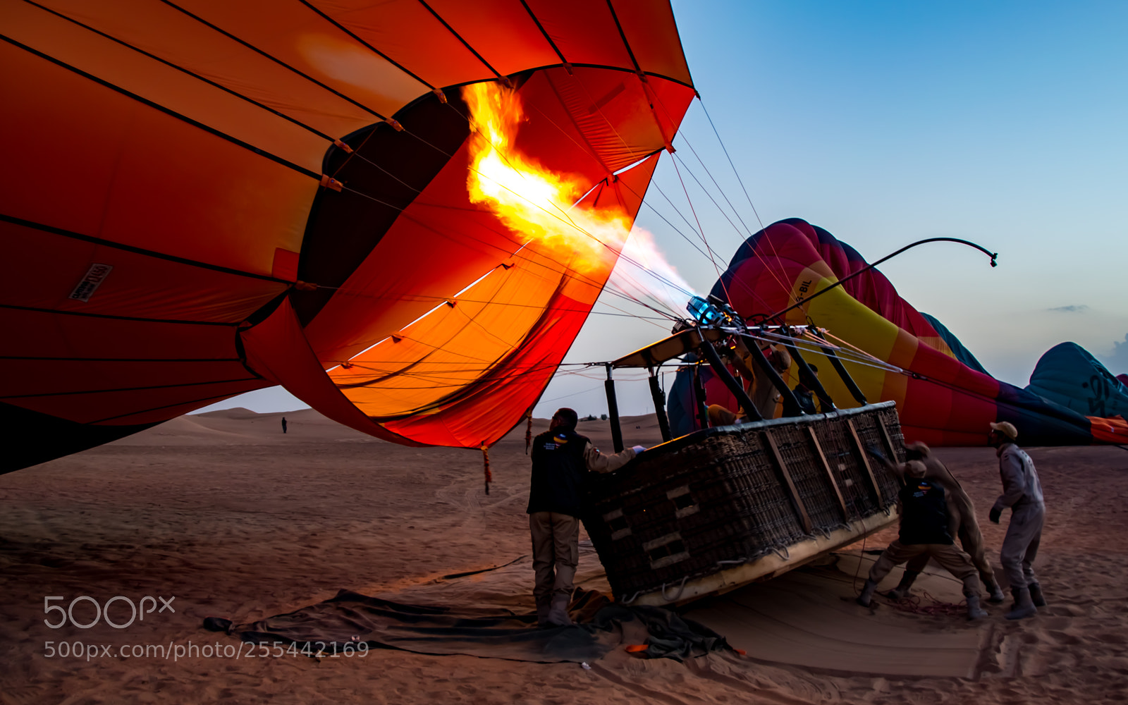 Nikon D5500 sample photo. Dubai airballoon photography