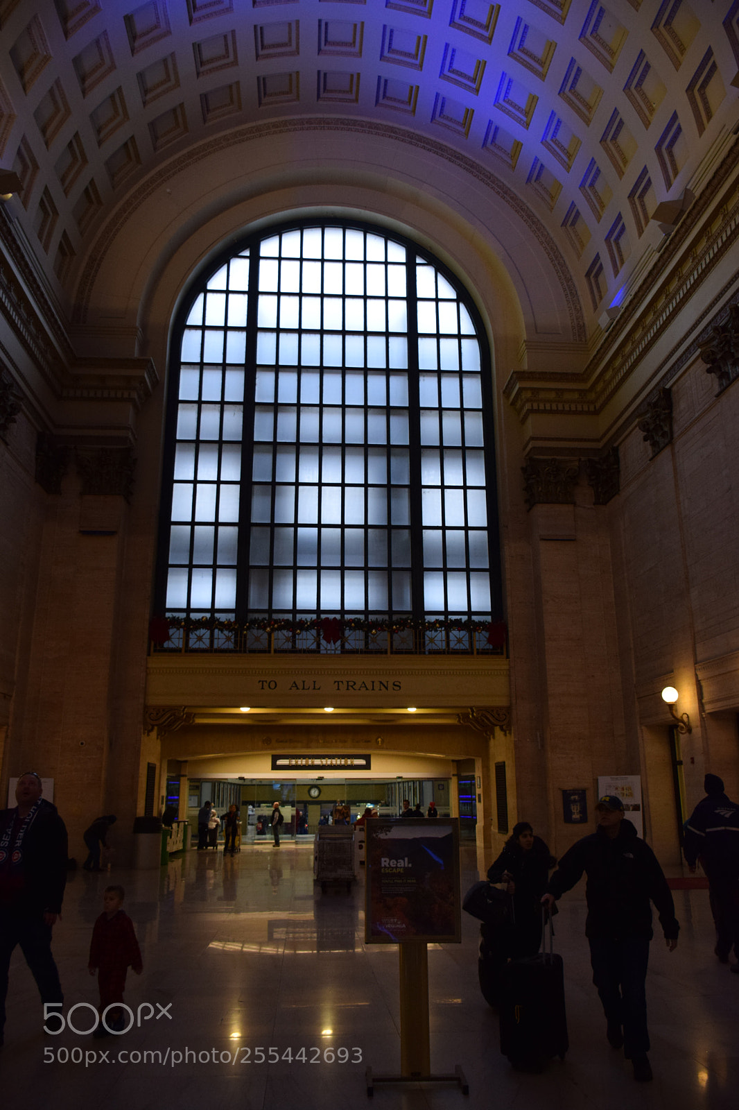 Nikon D5300 sample photo. Chicago union station photography