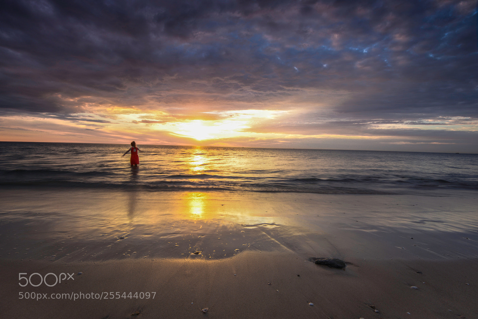Nikon D610 sample photo. Red dress @ sunset photography