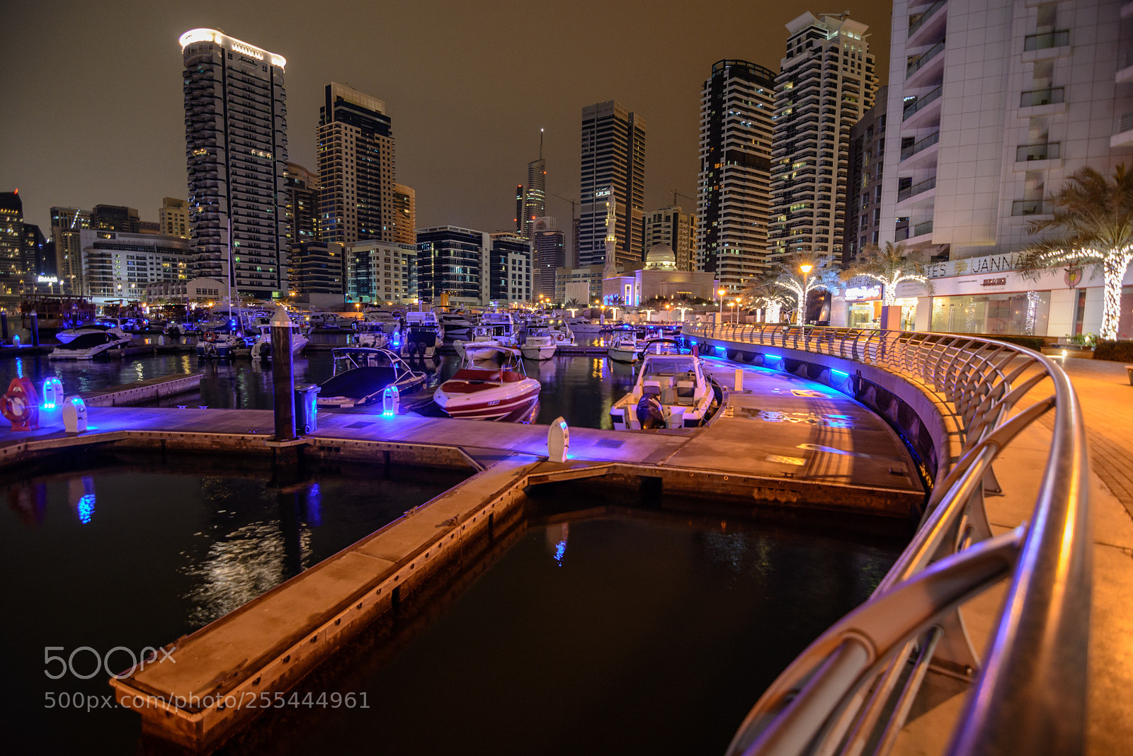 Nikon D7100 sample photo. Dubai marina night 2 photography