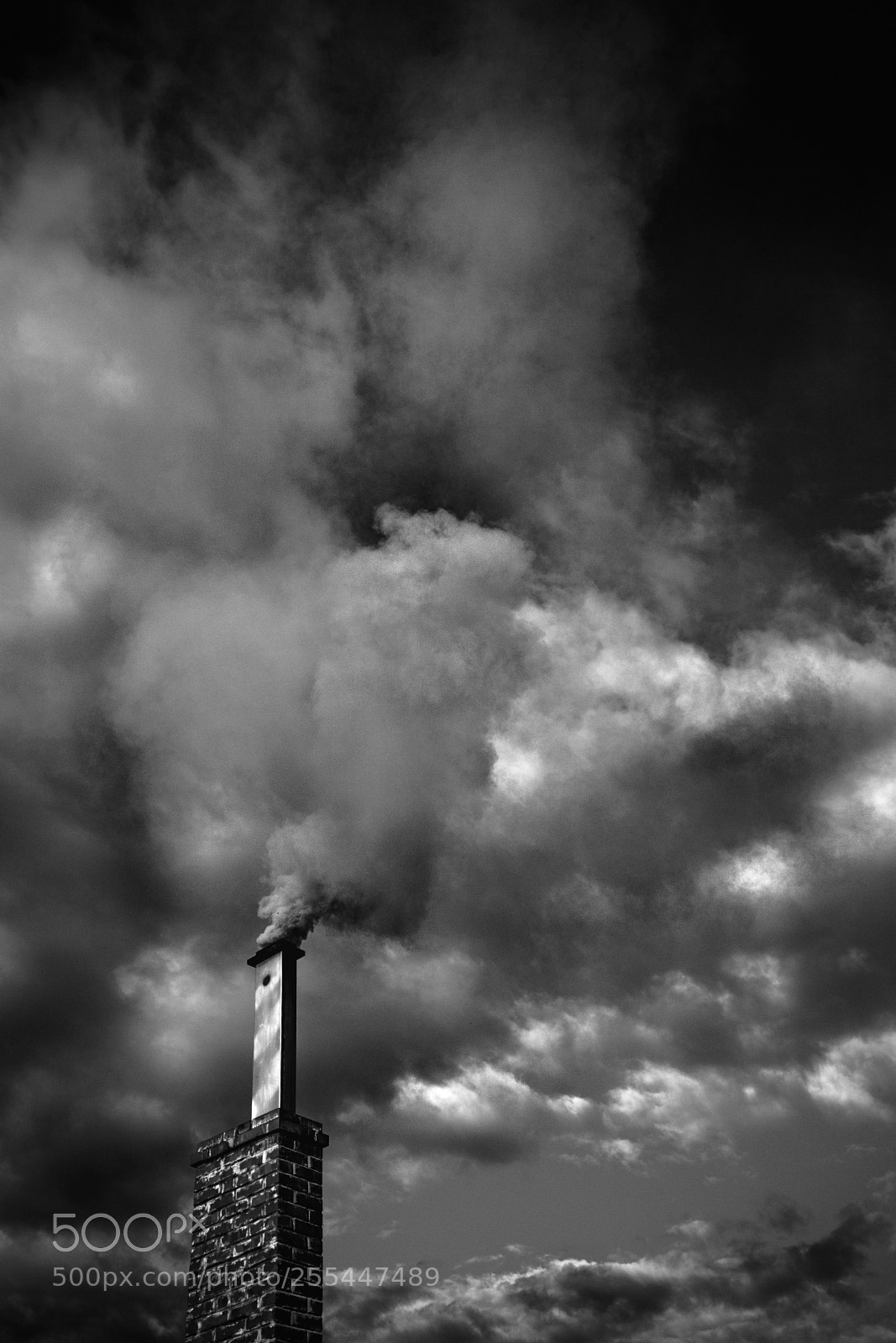 Canon EOS 5D sample photo. Smoky cummulus photography
