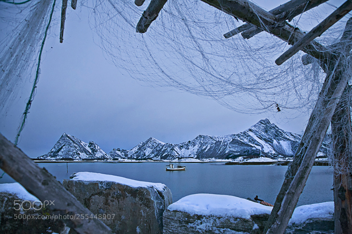 Canon EOS 5D sample photo. Fjord photography