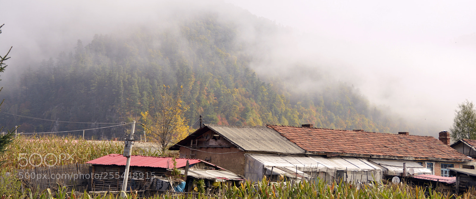 Nikon D7100 sample photo. 山 脚. photography
