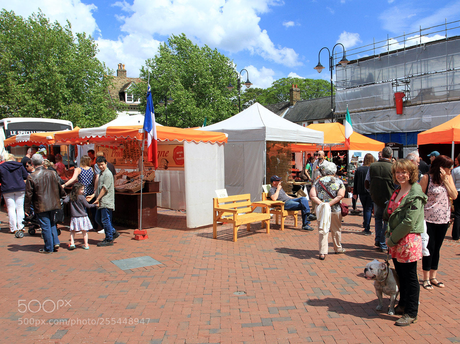 Canon EOS 7D sample photo. Ely cathredral french market photography