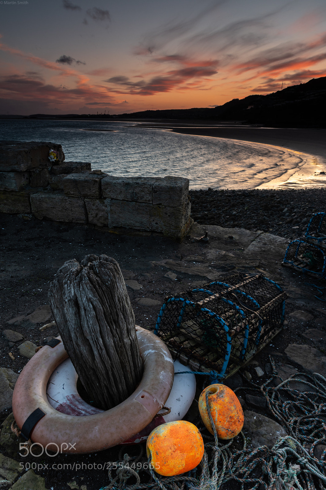 Pentax K-3 II sample photo. Wooden bollard sunset photography