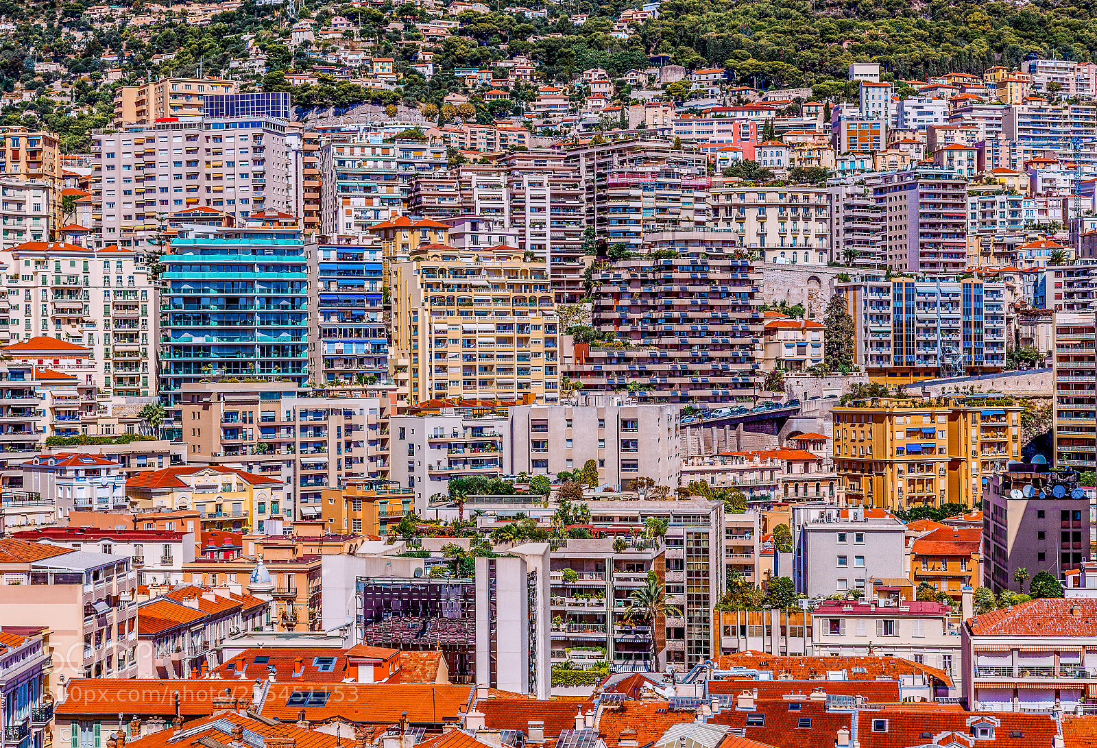 Canon EOS 5D Mark II sample photo. Monaco - buildings photography