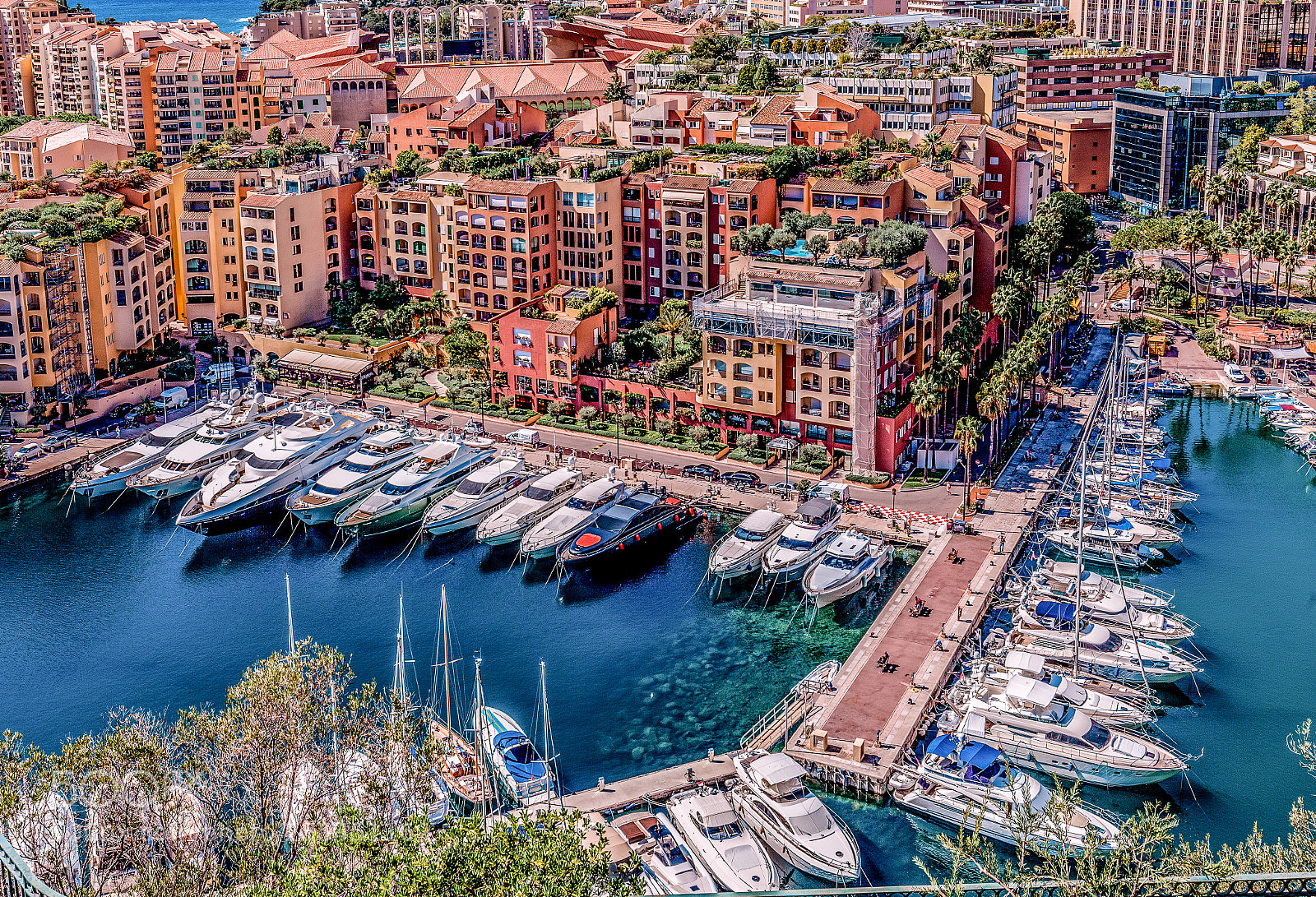 Canon EOS 5D Mark II sample photo. Monaco - dock photography