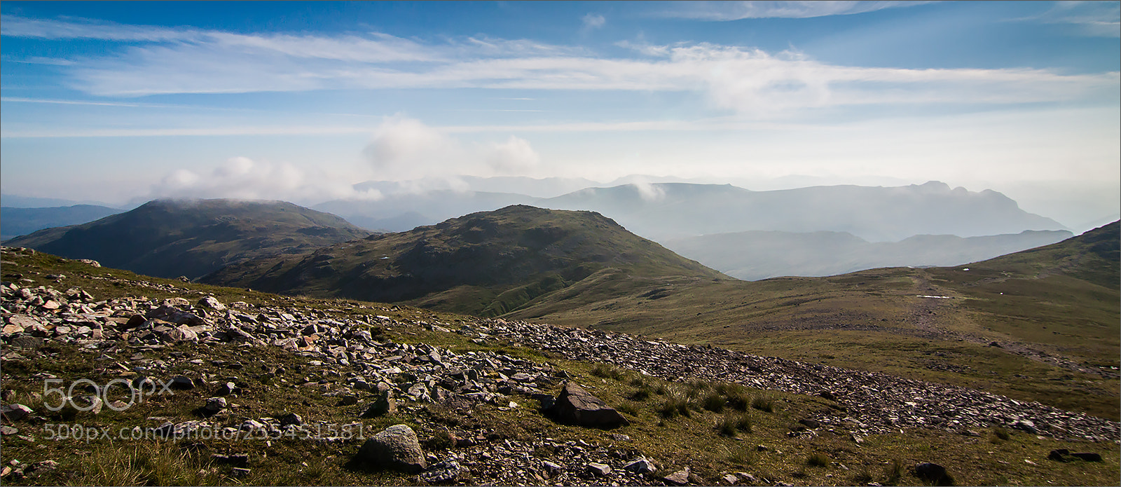 Canon EOS 50D sample photo. Glaramara and langdale pikes photography