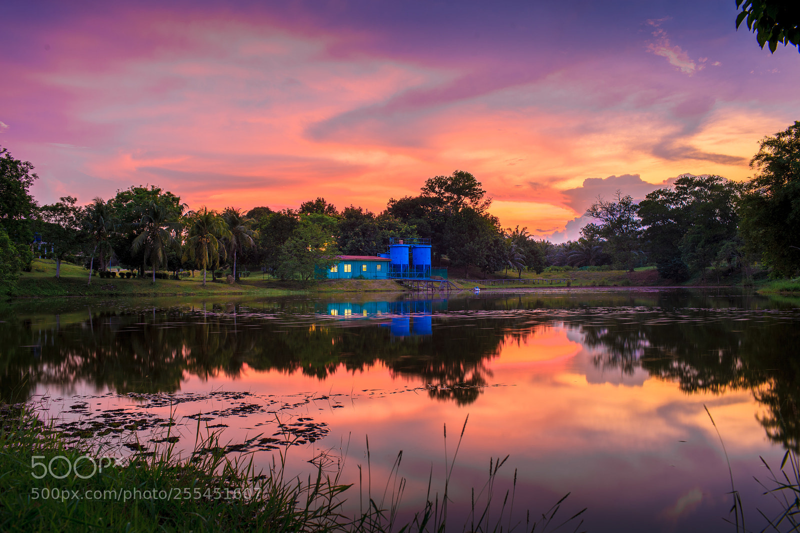 Canon EOS 5D Mark II sample photo. Sunset landscape photography