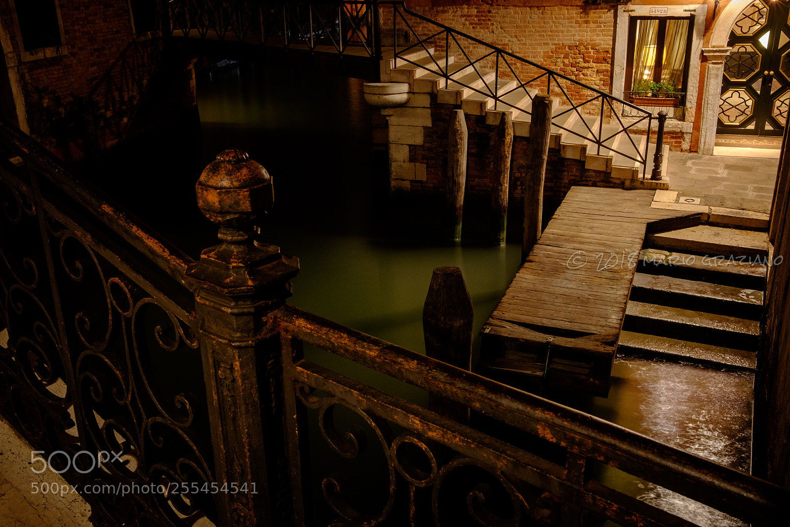 Fujifilm X-T1 sample photo. Railings in venice photography