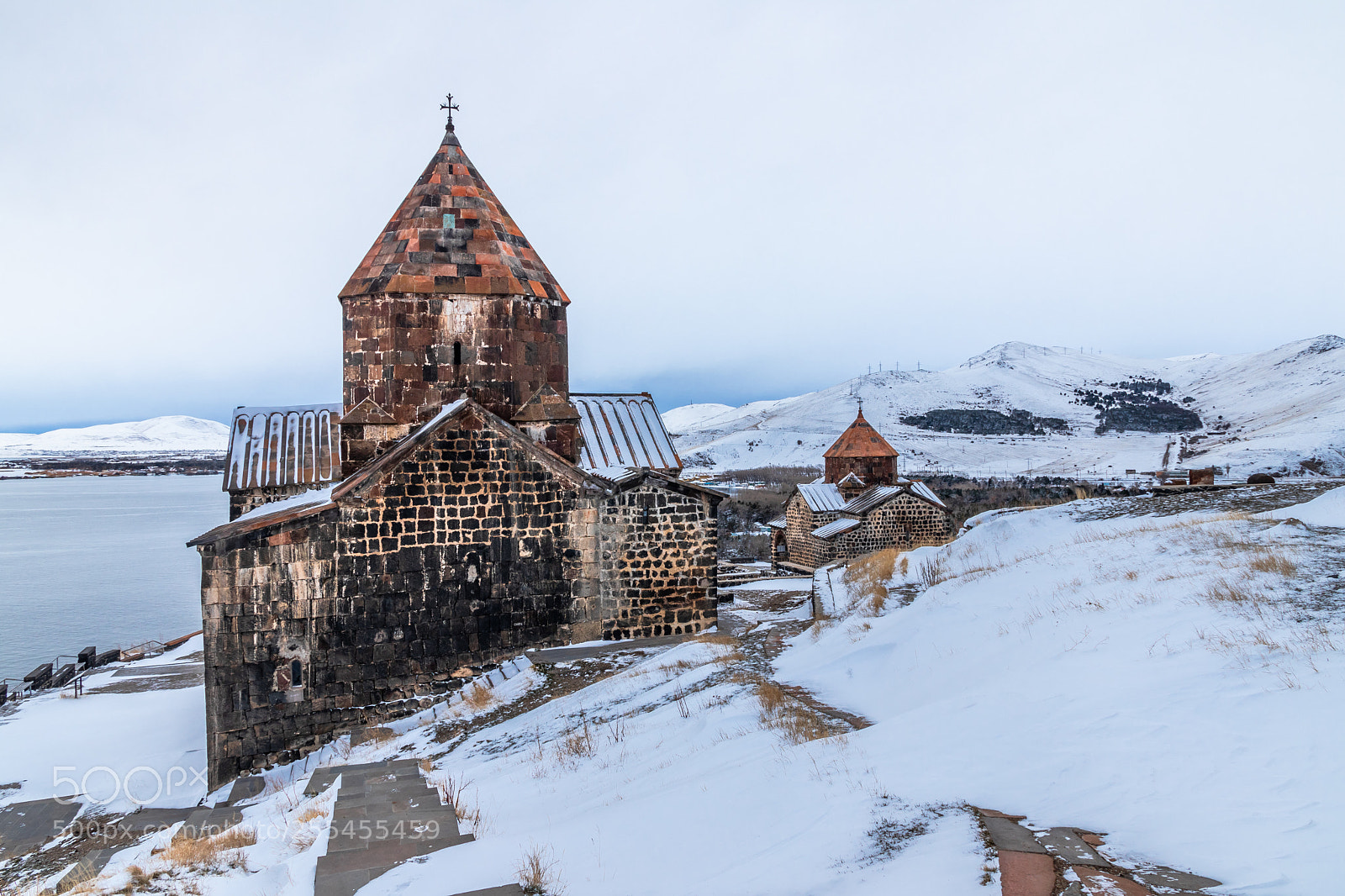 Canon EOS 80D sample photo. Sevanavank monastery from behind photography
