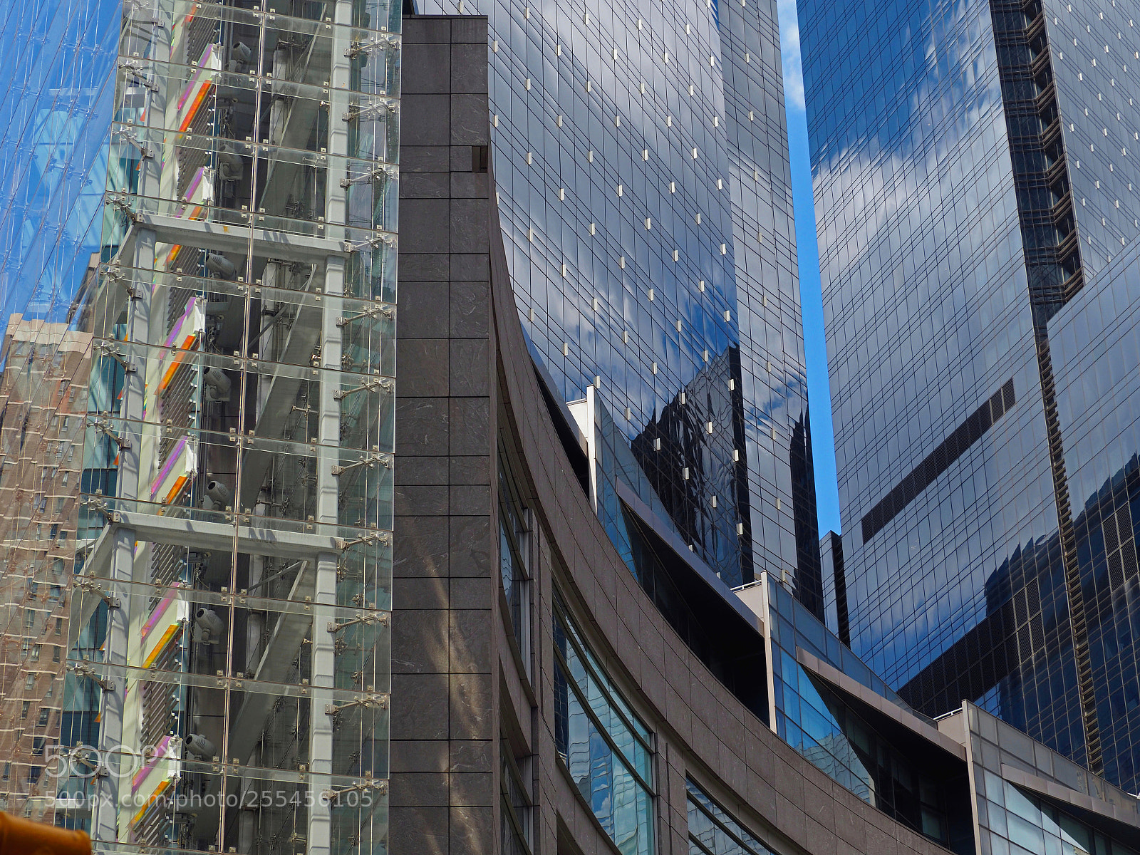 Olympus PEN-F sample photo. Time warner building photography