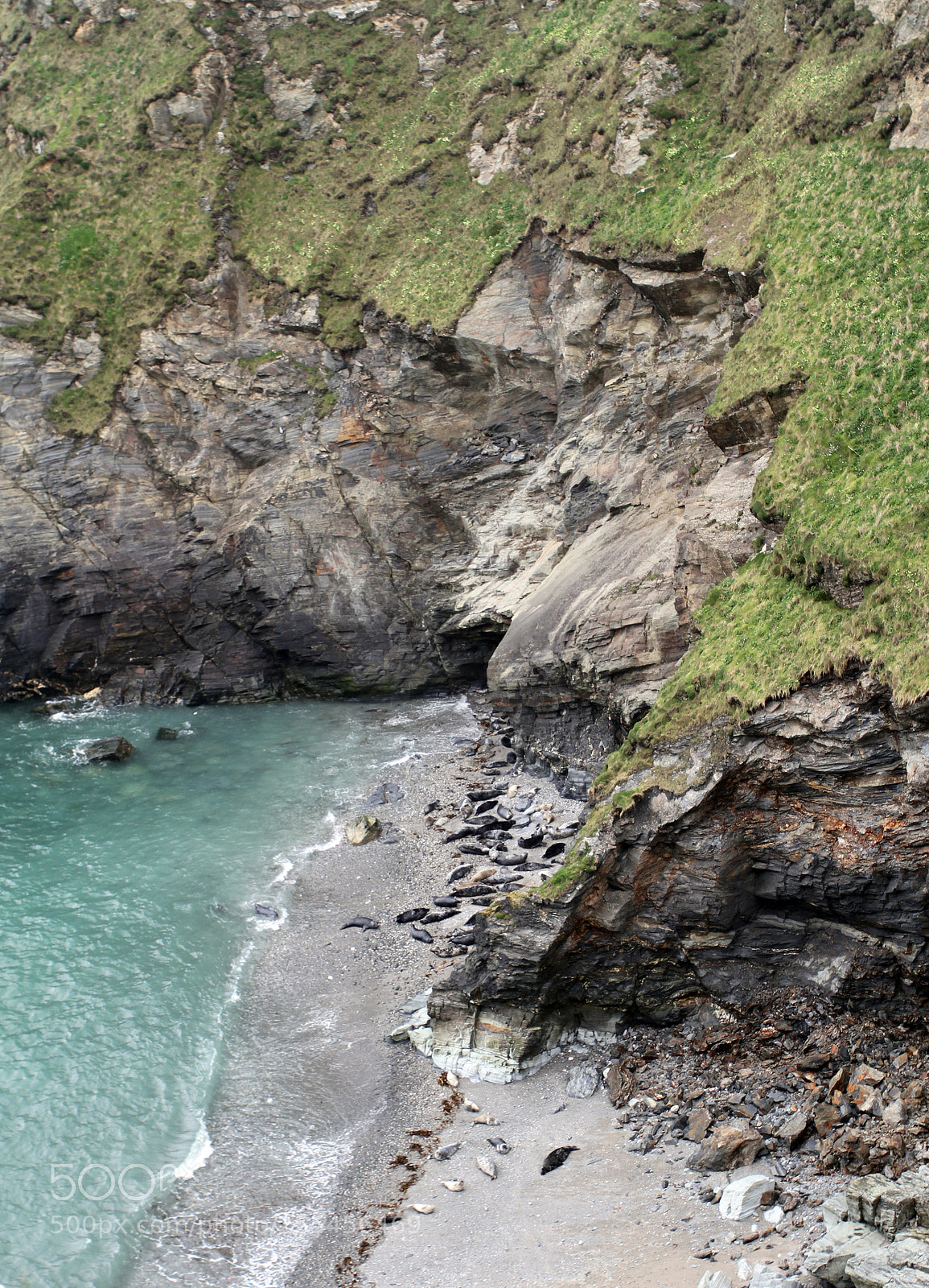 Canon EOS 7D sample photo. North cornwall coast photography