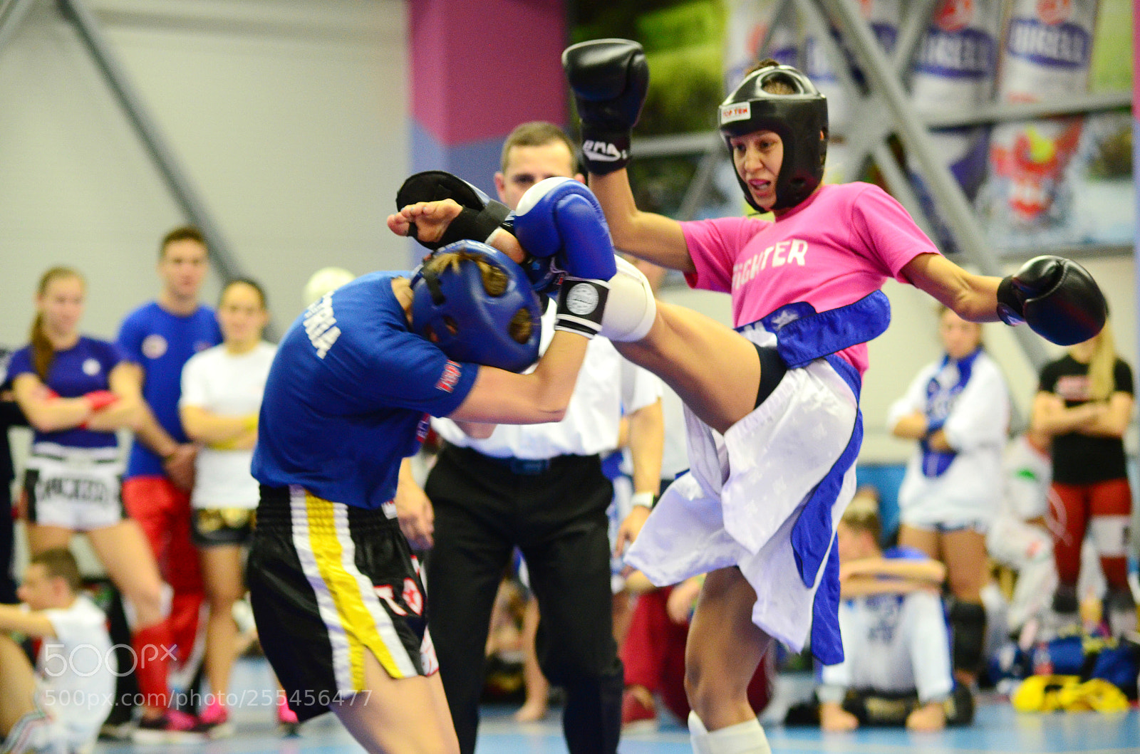 Nikon D7000 sample photo. Kickboxing girl photography