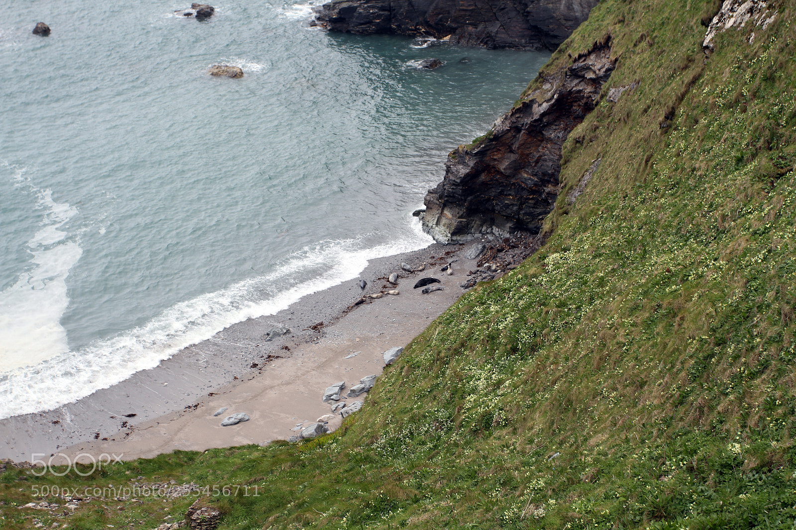 Canon EOS 7D sample photo. North cornwall coast photography