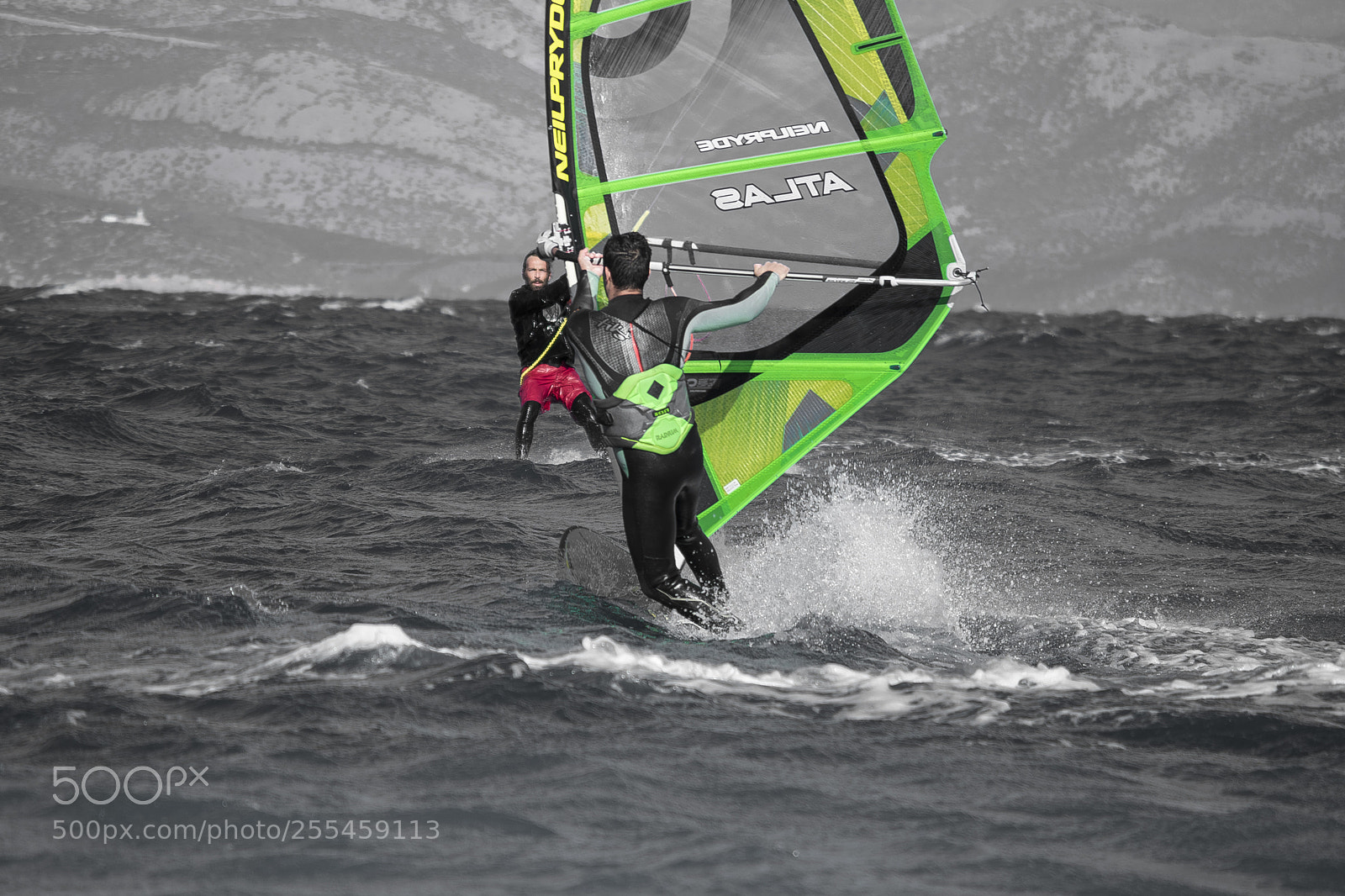 Nikon D3300 sample photo. Local kiteboarding photography