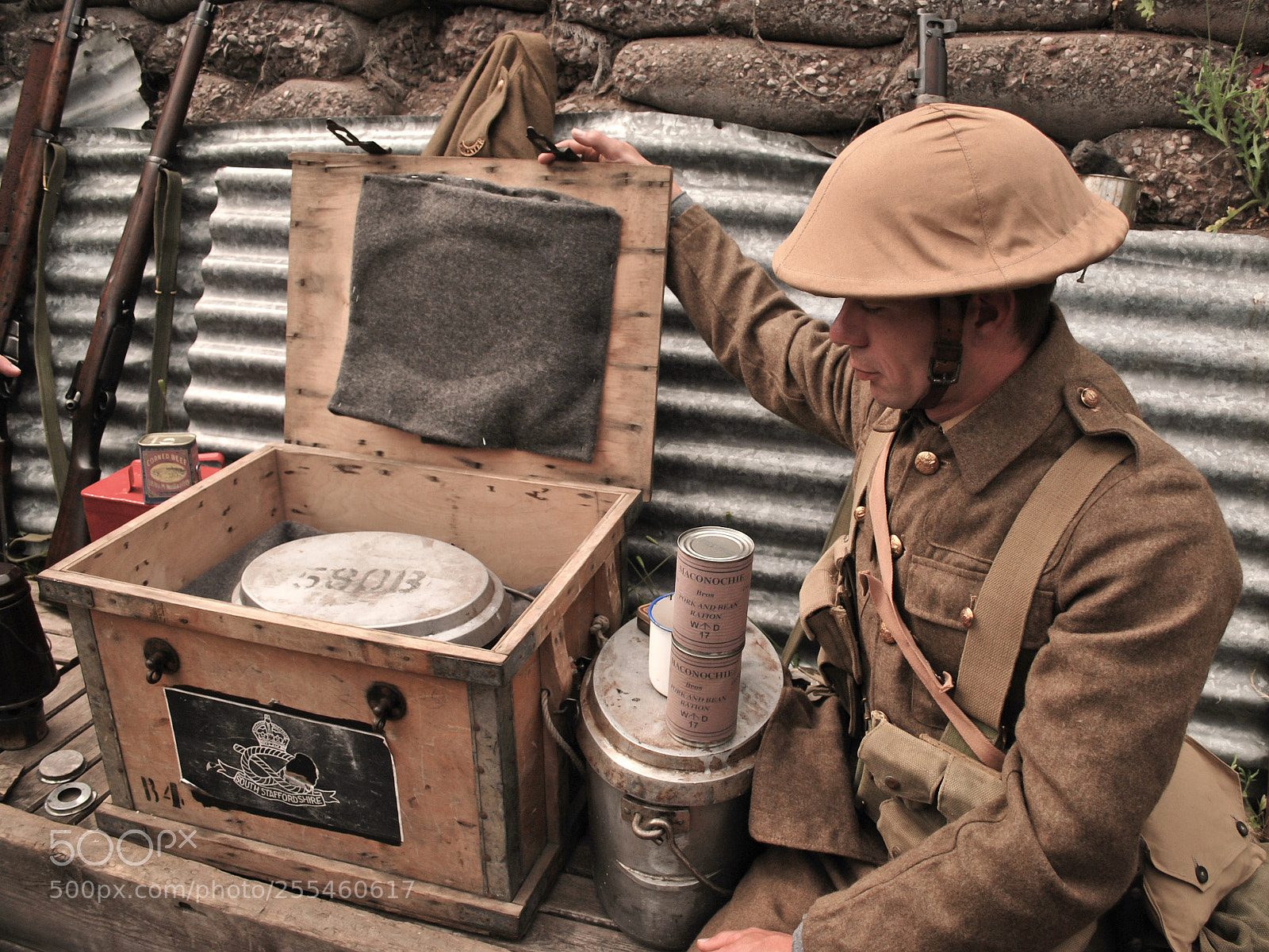Nikon D60 sample photo. Delivering the field rations photography