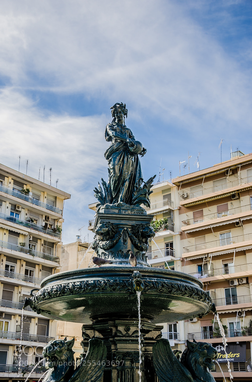 Nikon D5100 sample photo. Fountain photography