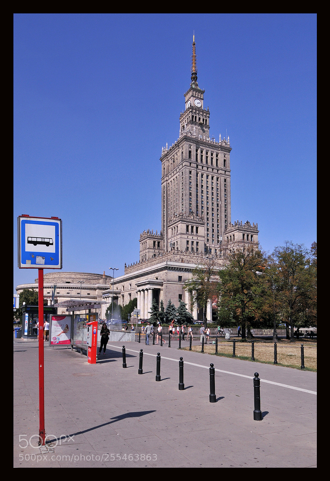 Nikon D300 sample photo. Palace of culture and photography