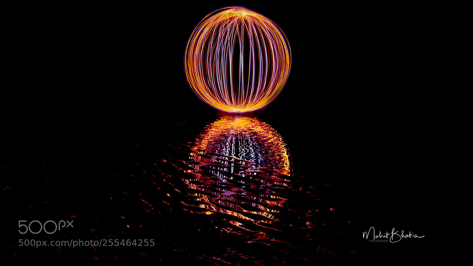 Nikon D5200 sample photo. Ball of light photography