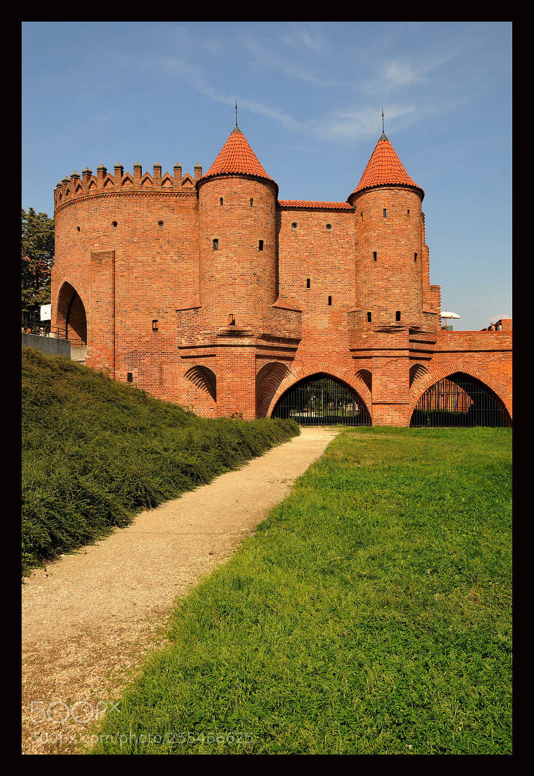 Nikon D300 sample photo. Barbican of warszawa photography