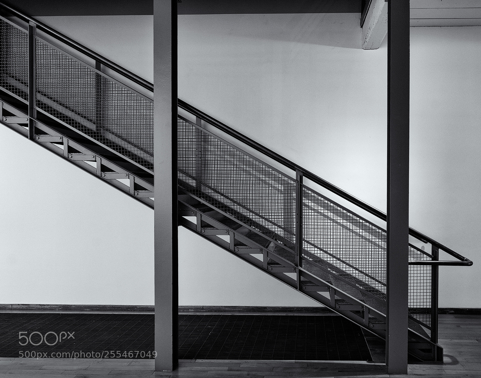 Hasselblad X1D-50c sample photo. Metal staircase photography