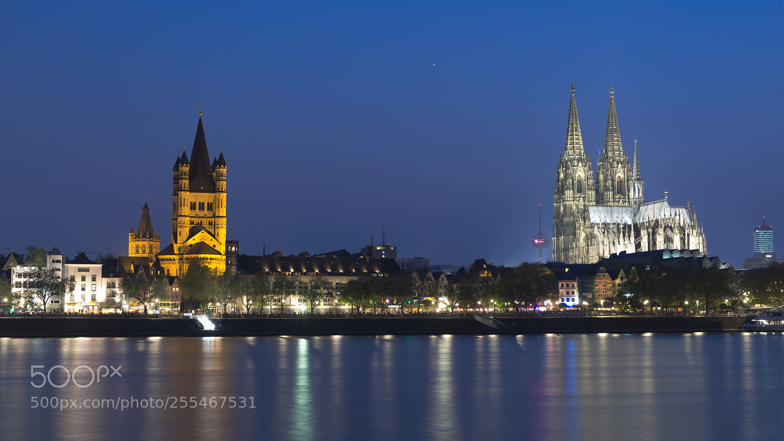 Nikon D610 sample photo. Koln by night photography