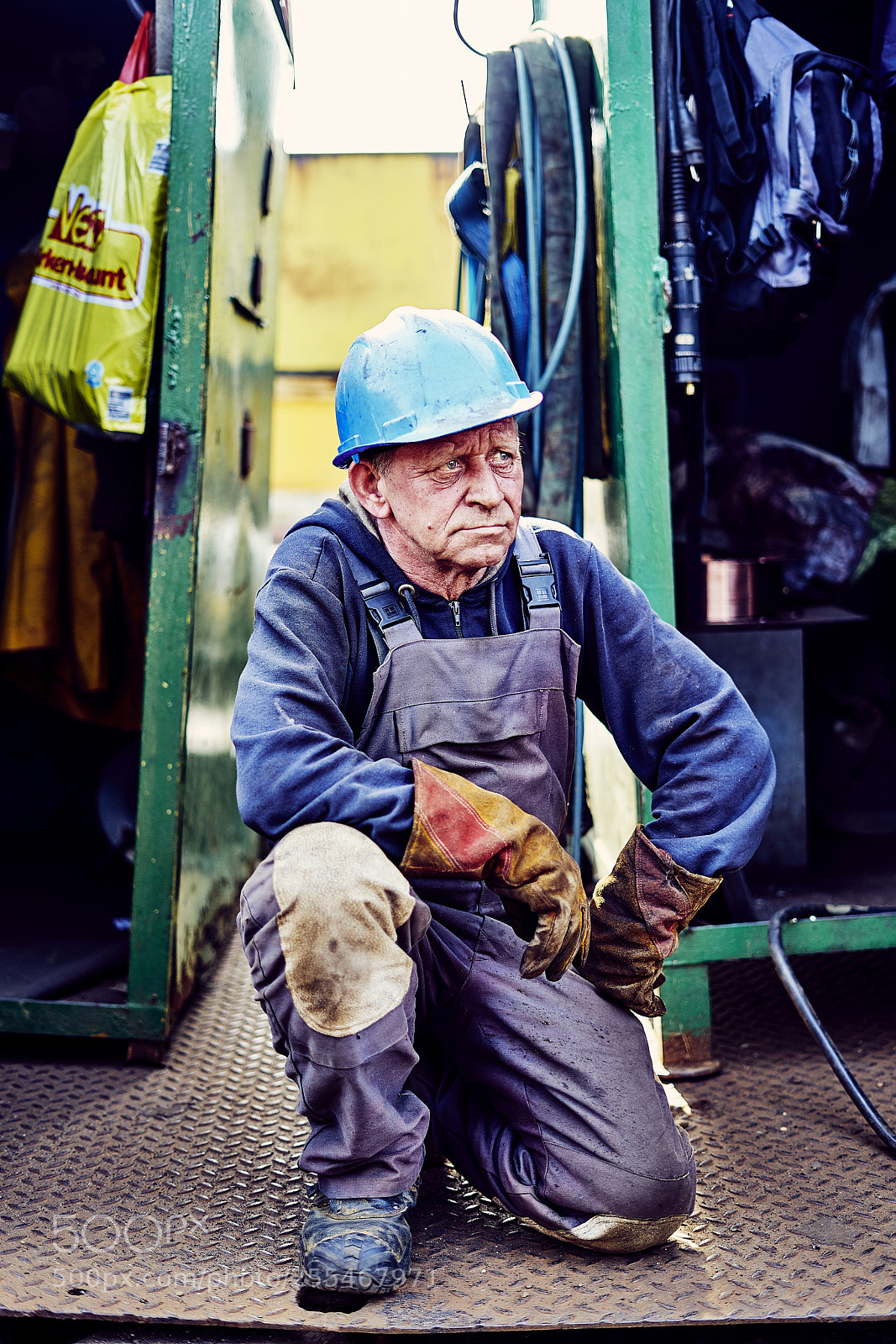 Sony a7R II sample photo. Worker ii photography