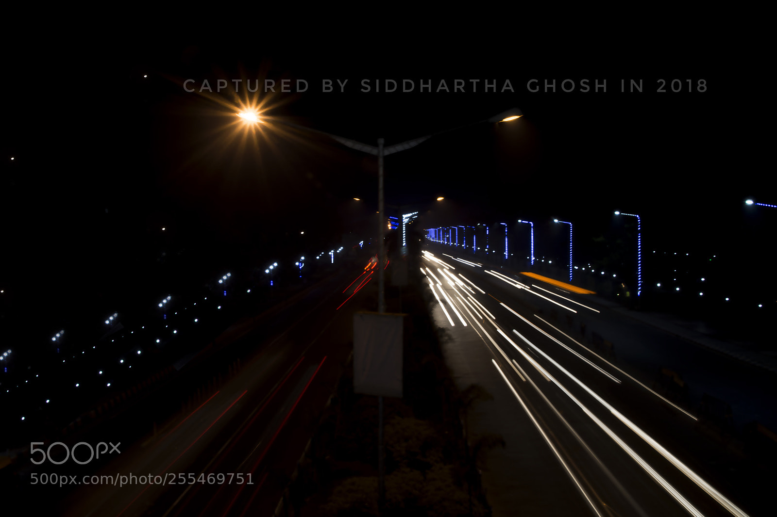Nikon D7200 sample photo. Light trail i photography