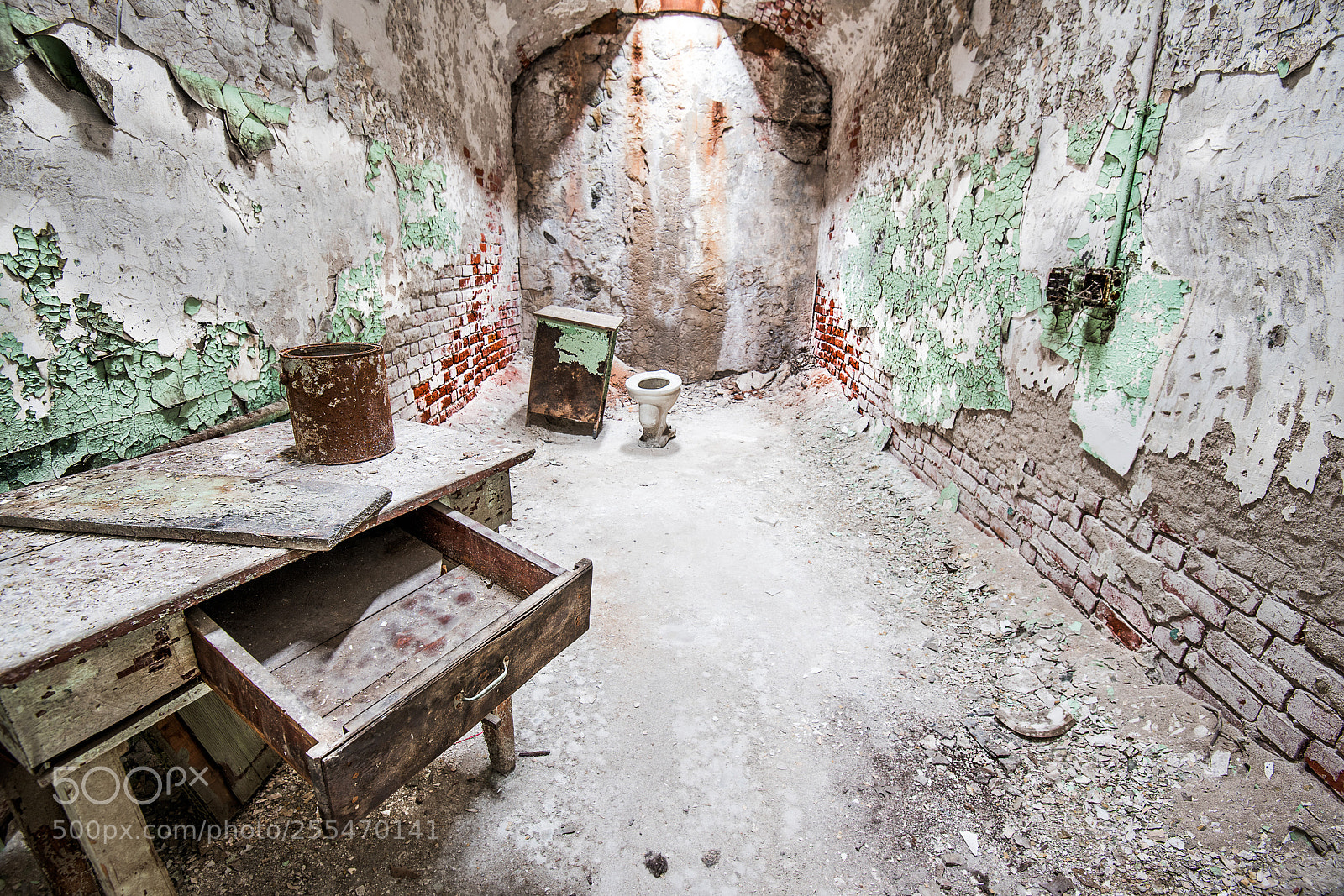 Nikon D850 sample photo. Abandoned prison photography
