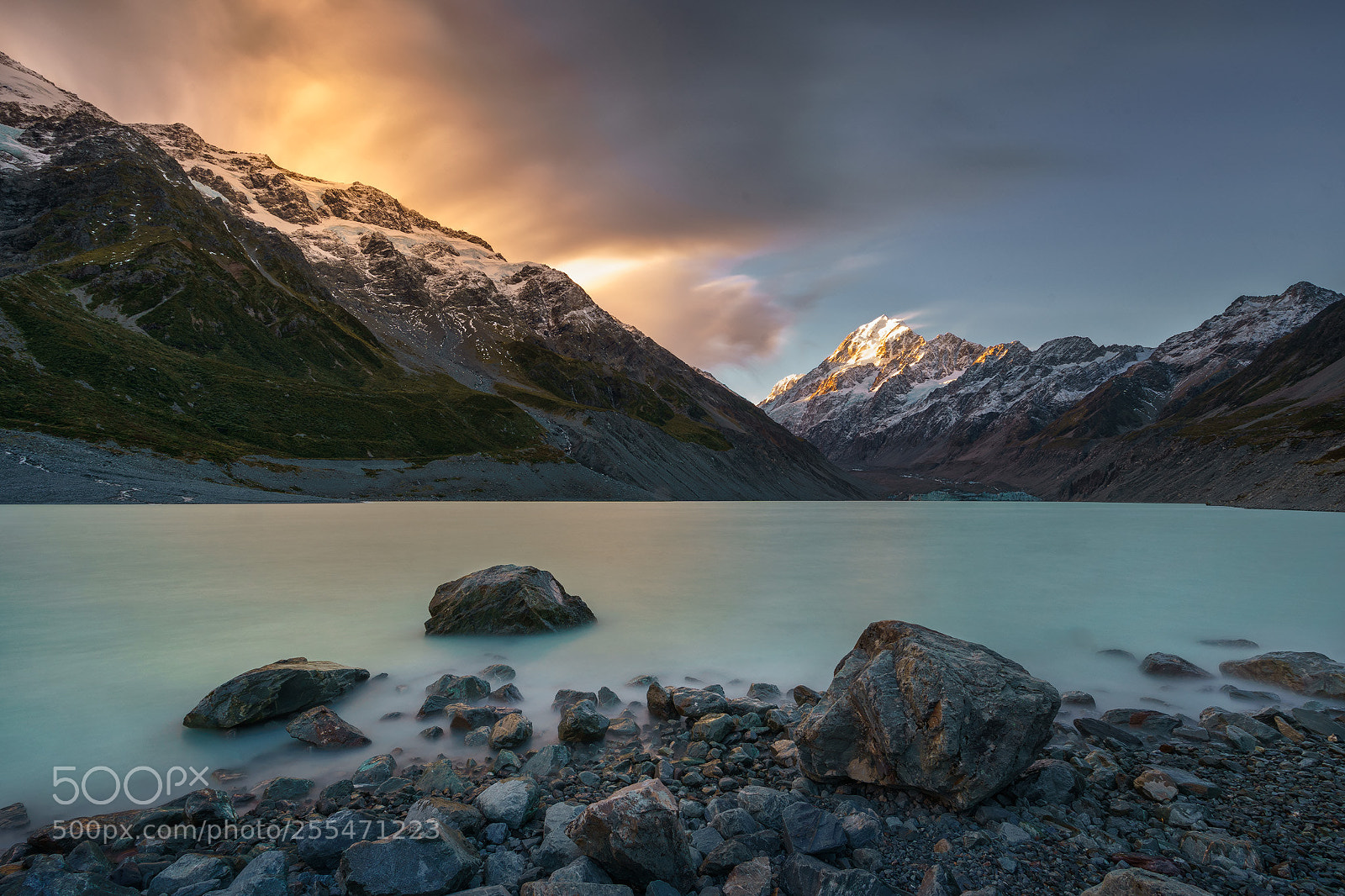 Sony a9 sample photo. Hooker valley photography