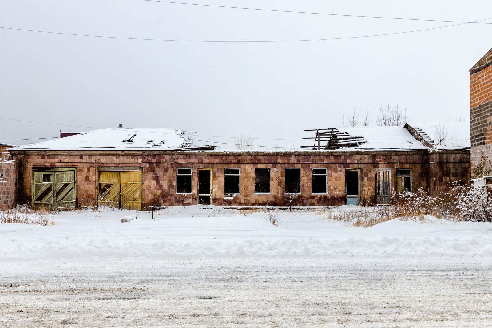 Canon EOS 80D sample photo. Abandoned building in martuni photography